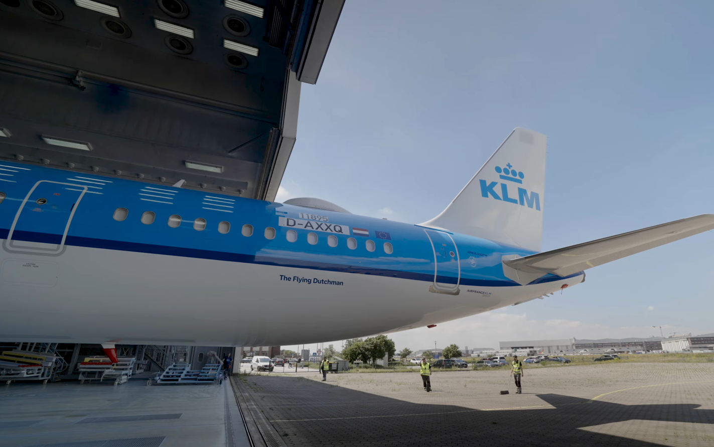 In Beeld Eerste Klm Airbus A321neo Van Motoren Voorzien Luchtvaartnieuws 9104