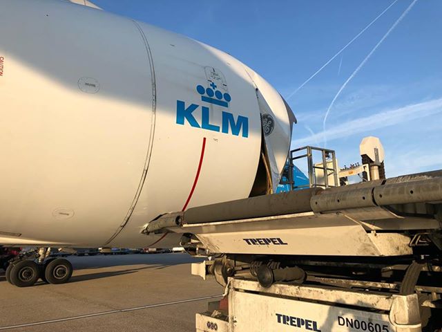KLM botsing