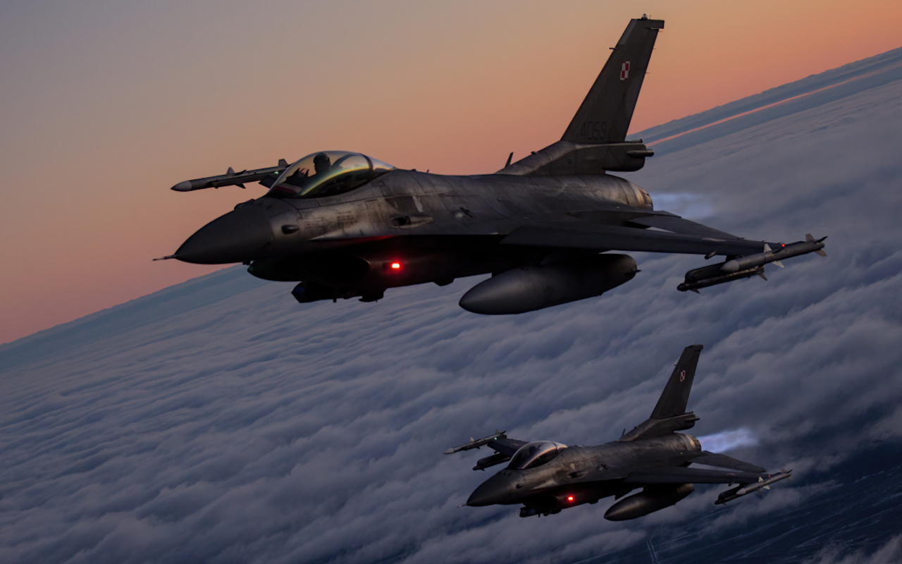 F-16 Baltic Air Policing 2022