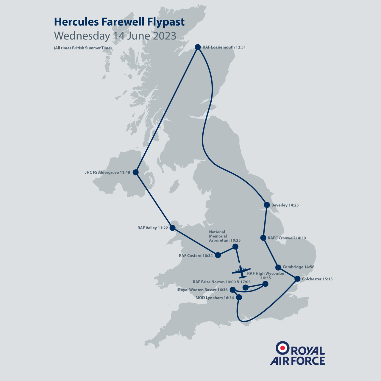 RAF C-130 Farewell Tour