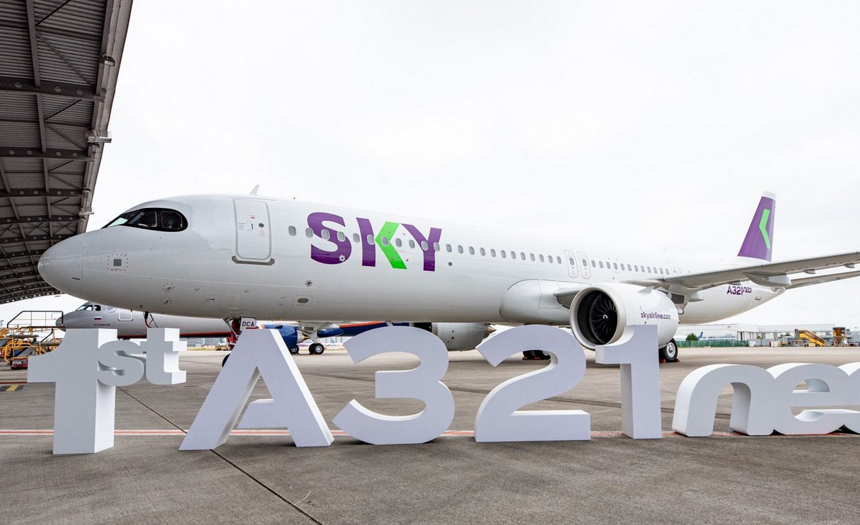 Sky Ontvangt Eerste Airbus A321neo Luchtvaartnieuws 7565