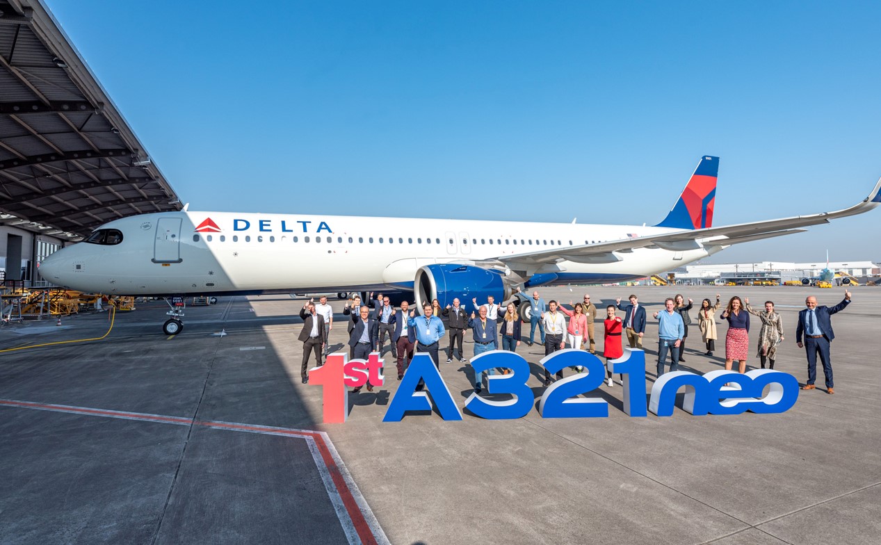 Delta Ontvangt Eerste Airbus A321neo Luchtvaartnieuws 1170