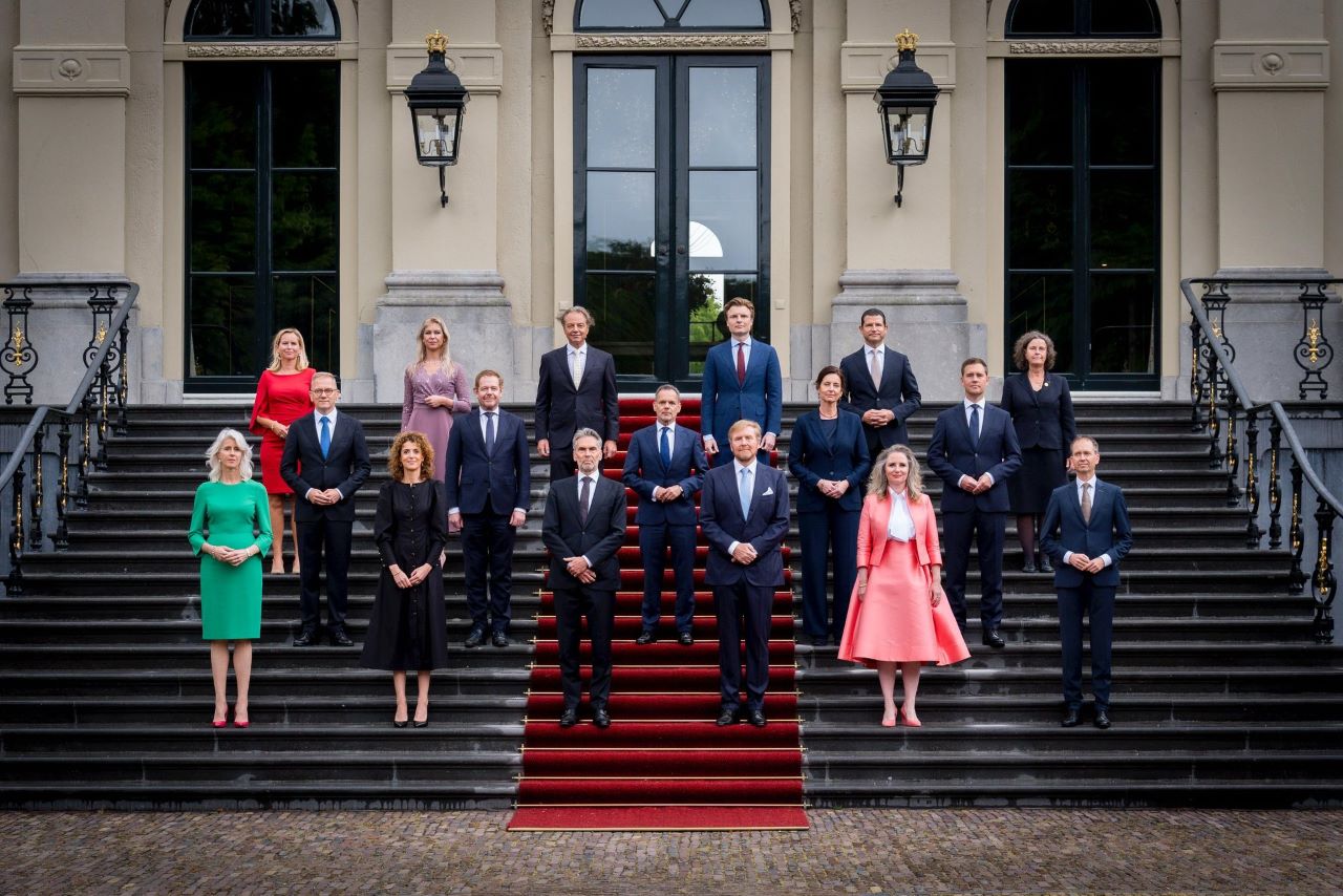 Bordesfoto Nieuw Kabinet Madlener Schoof