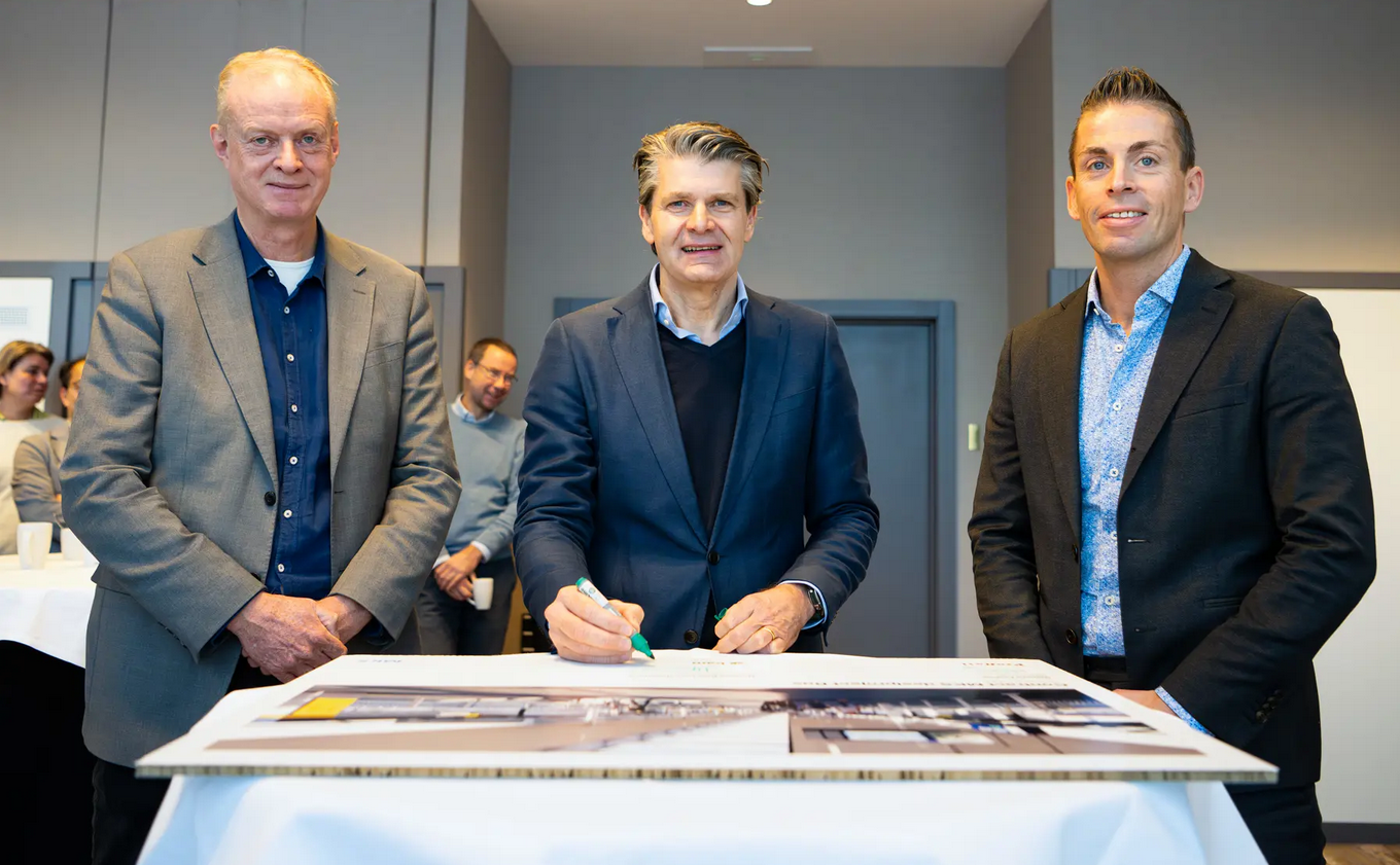 Contractondertekening Drie trappen