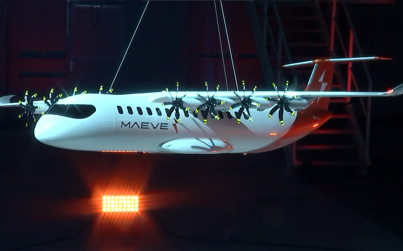 Maeve unveils final design of electric passenger plane